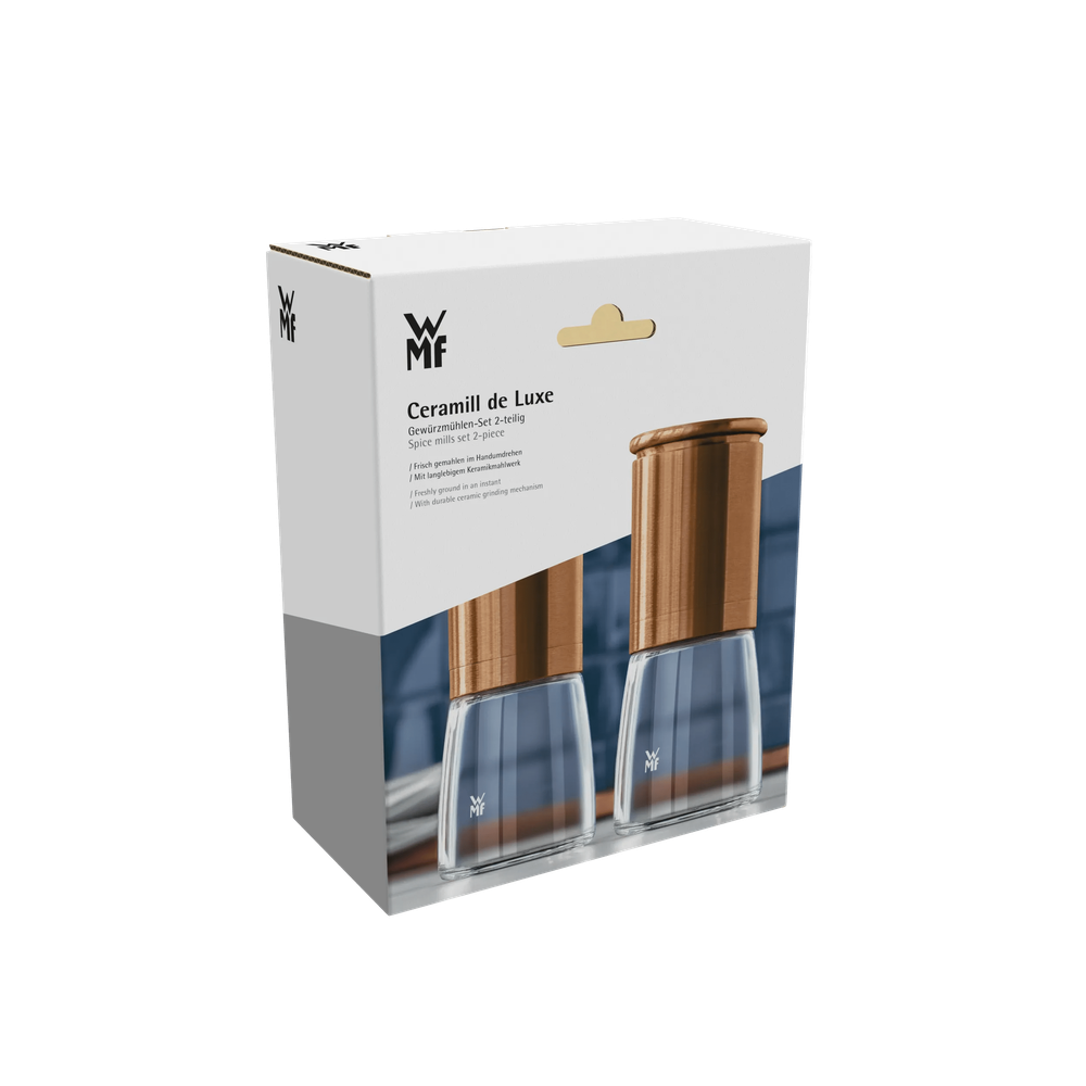 Комплект мелнички DE LUXE 2бр. мед