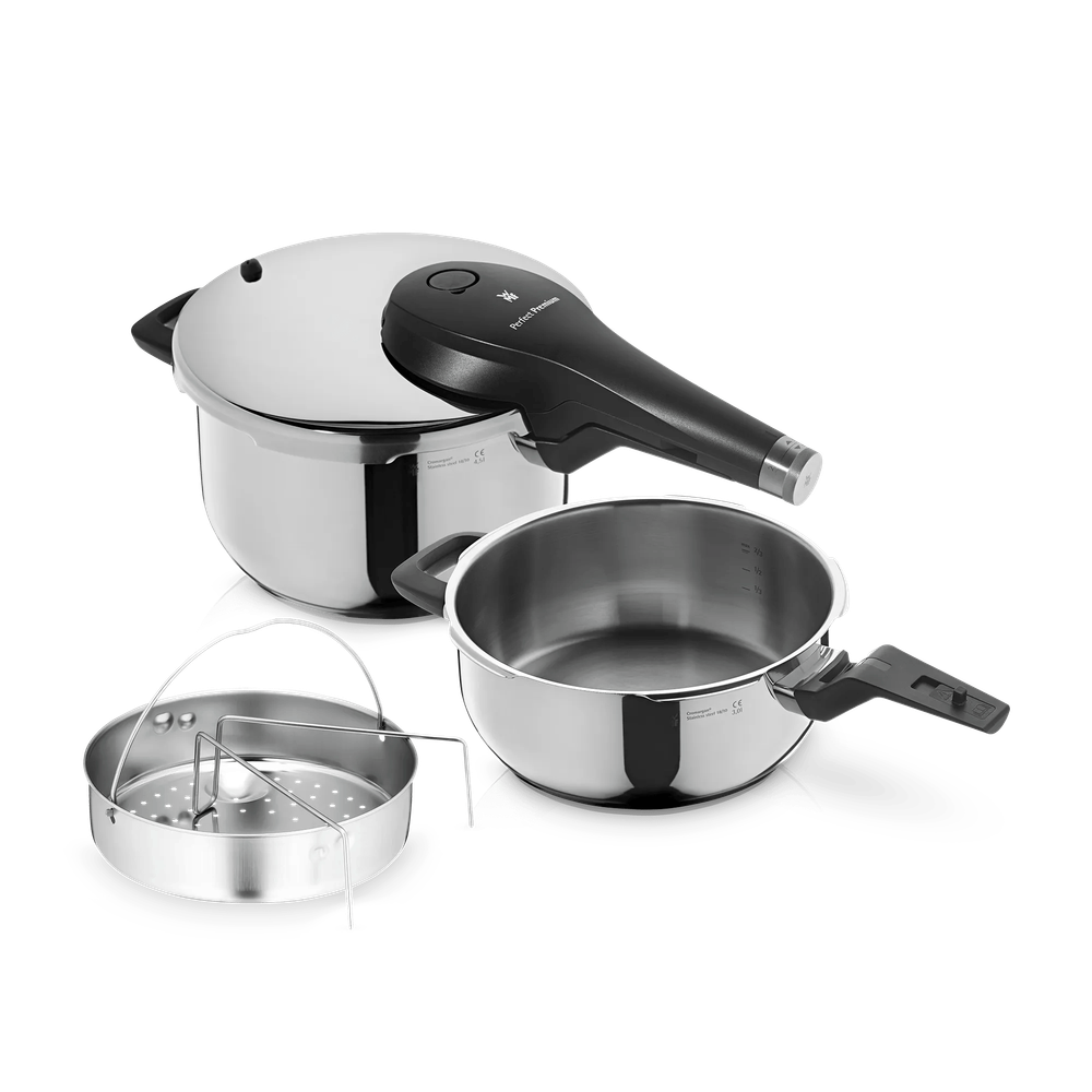 Pressure cooker PERFECT PREMIUM 4,5L+3,0