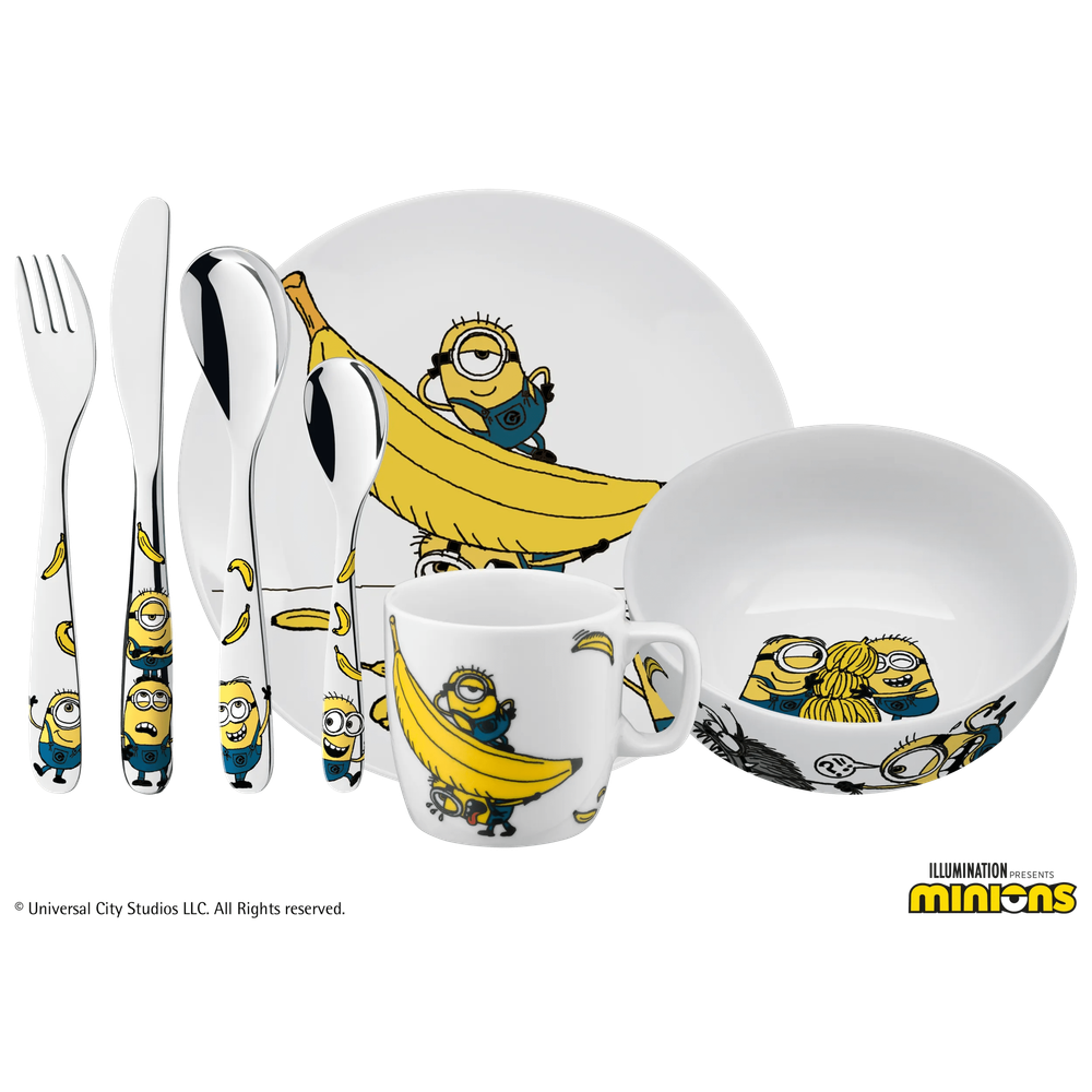Детски комплект за хранене 7 ч. Minions gx