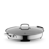 FISH PAN WITH GLASS LID
