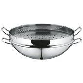 Wok Macao 4-piece with steaming insert