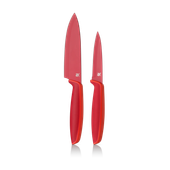 Set of kitchen knives Touch 2-pc red