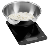 DIGITAL KITCHEN SCALE, BLACK