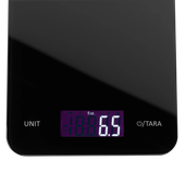 DIGITAL KITCHEN SCALE, BLACK