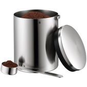 Coffee tin with measuring spoon KULT