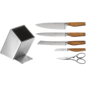 GRAND WOOD KNIVE BLOCK 6 PCS