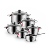 COOKWARE SET, 6 PIECES QUALITY