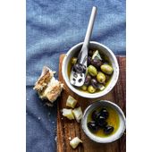 Serving spoon perforated small