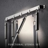 Set of kitchen ladles PROFI PLUS
