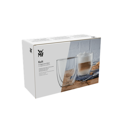 Двустенни чаши за капучино Kult 250мл. 6бр.