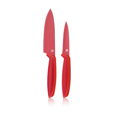 Комплект ножове Touch 2 части червен