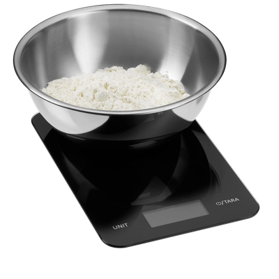 DIGITAL KITCHEN SCALE, BLACK