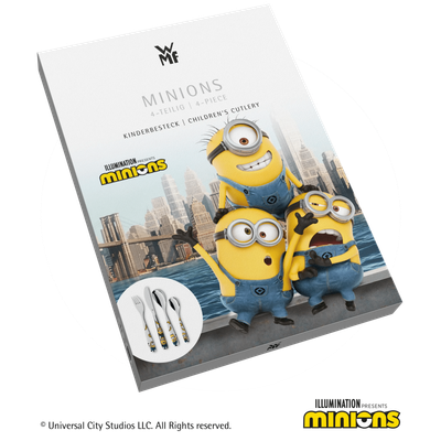 Детски прибори Minions 4ч. 