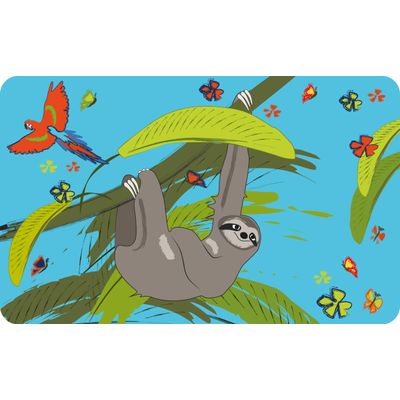 Детски прибори 4 части Ленивец gx