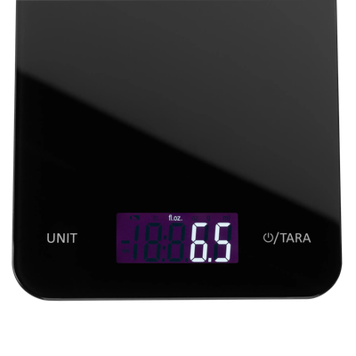 DIGITAL KITCHEN SCALE, BLACK