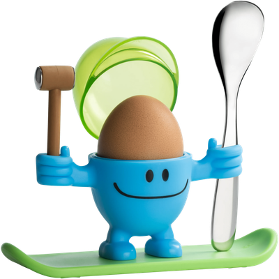 Детска поставка за яйца McEgg синя