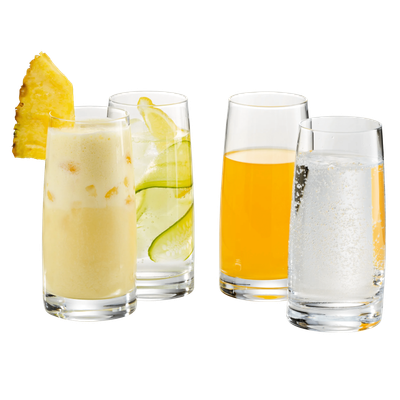 KINEO LONGDRINK GLASSES 4PCS.
