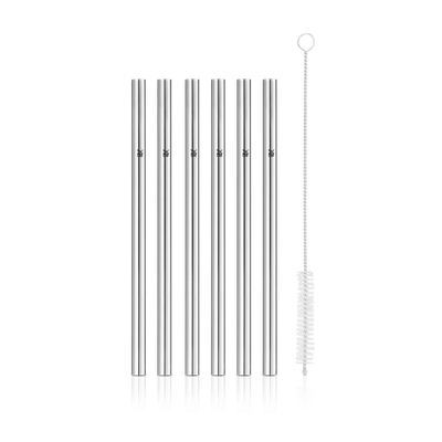 Комплект сламки BARIC  6 бр. 18CM с четчица за почистване