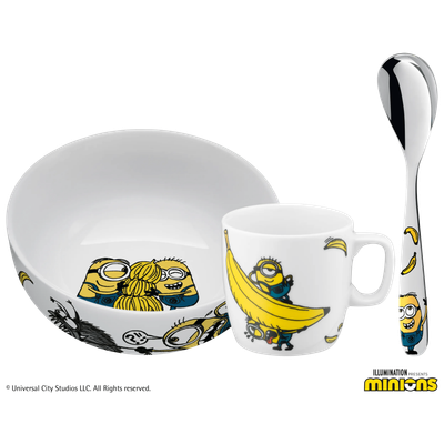 Детски комплект за хранене 3 ч. MINIONS elf.