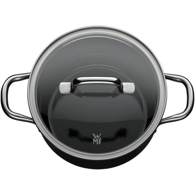 Комплект тенджери Fusiontec Essential 3 ч. черни