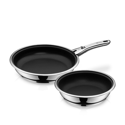 Комплект тигани със сваляща се дръжка 3 ч. Click&Serve