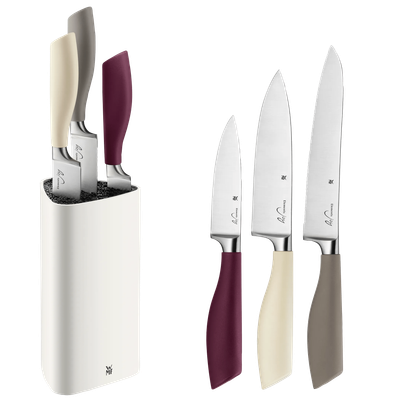 Knife block with knives ELEMENTS JOY 4-p