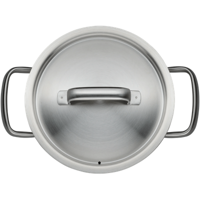 Low casserole GOURMET PLUS 16cm with lid