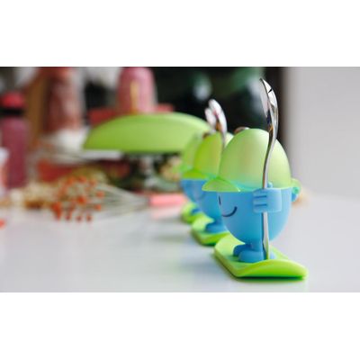 Детска поставка за яйца McEgg синя