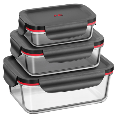 Storage bowls-Set Storio 3-pieces