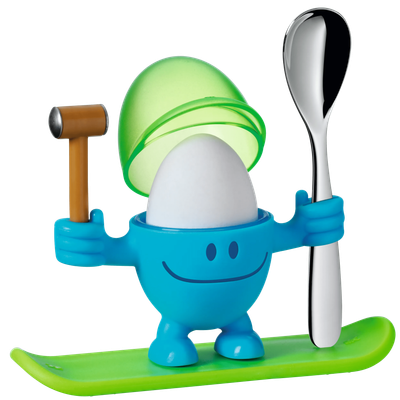 Детска поставка за яйца McEgg синя