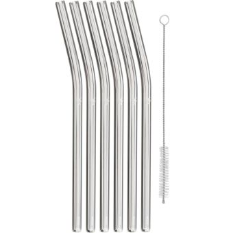 BARIC STRAW 6PC 22CM