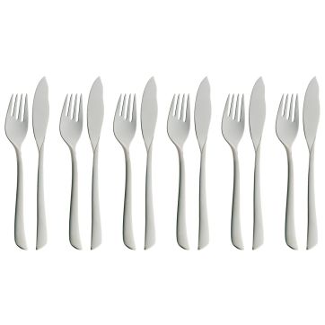 Fish knife and fork 6pieces VIRGINIA CR