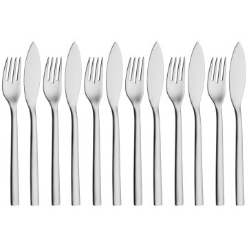 Fish knife and fork 12 pieces NUOVA
