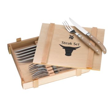 Steak knife and fork RANCH Set 12