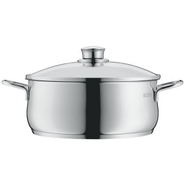 Low casserole DIADEM PLUS 20cm with lid