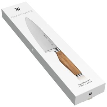 GRAND WOOD CHEFS KNIFE 20CM