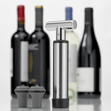 WINE PUMP WITH 2 STOPPERS VINO