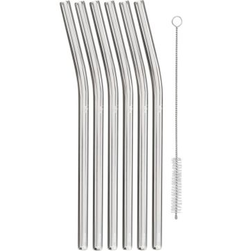 BARIC STRAW 6PC 22CM