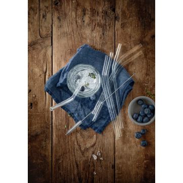 BARIC STRAW 6PC 22CM