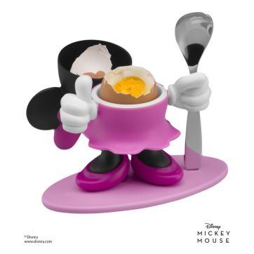 Поставка за яйце Minnie Mouse с лъжичка