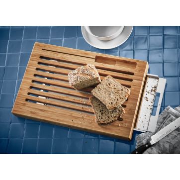 BREAD CUTTING BOARD WITH COLLE