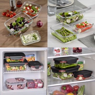 Storage bowls-Set Storio 3-pieces