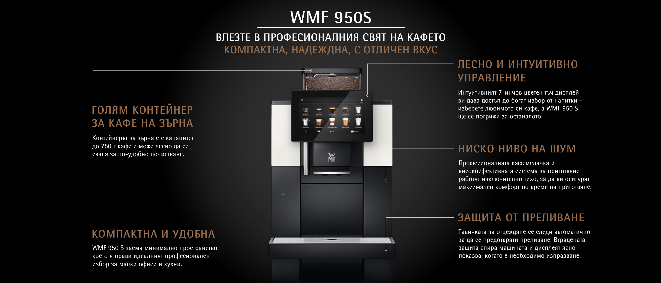 WMF 950S Highlights